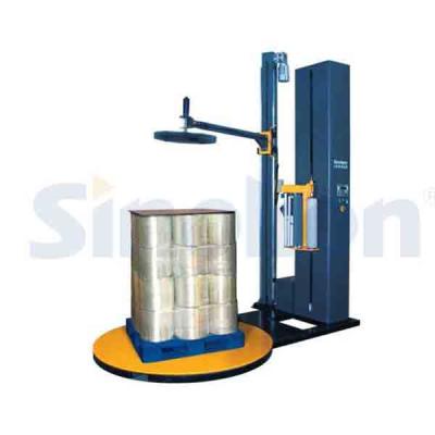 T1650F-CS自動預拉伸壓頂型纏繞包裝機