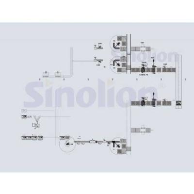 纖維行業(yè)包裝流水線